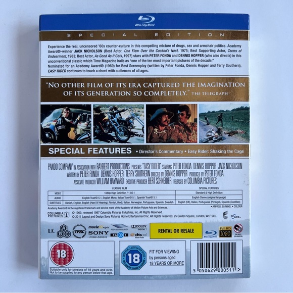 Easy Rider Special Edition Blu-ray - Picture 2 of 6